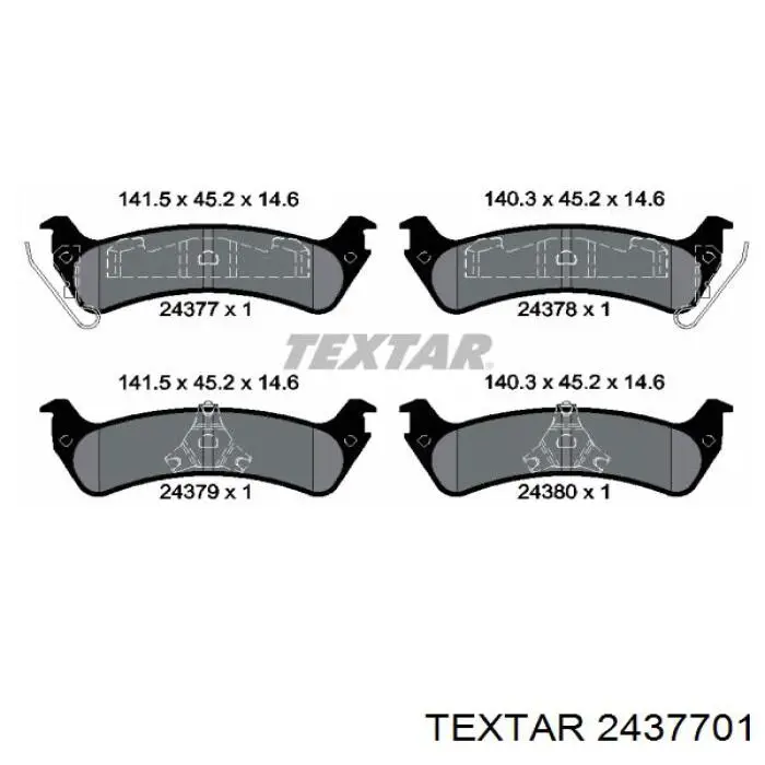 Задние тормозные колодки 10206640 Centric Parts