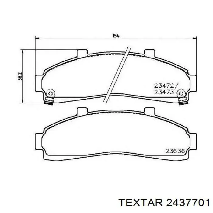 Задние тормозные колодки S701418 Polcar