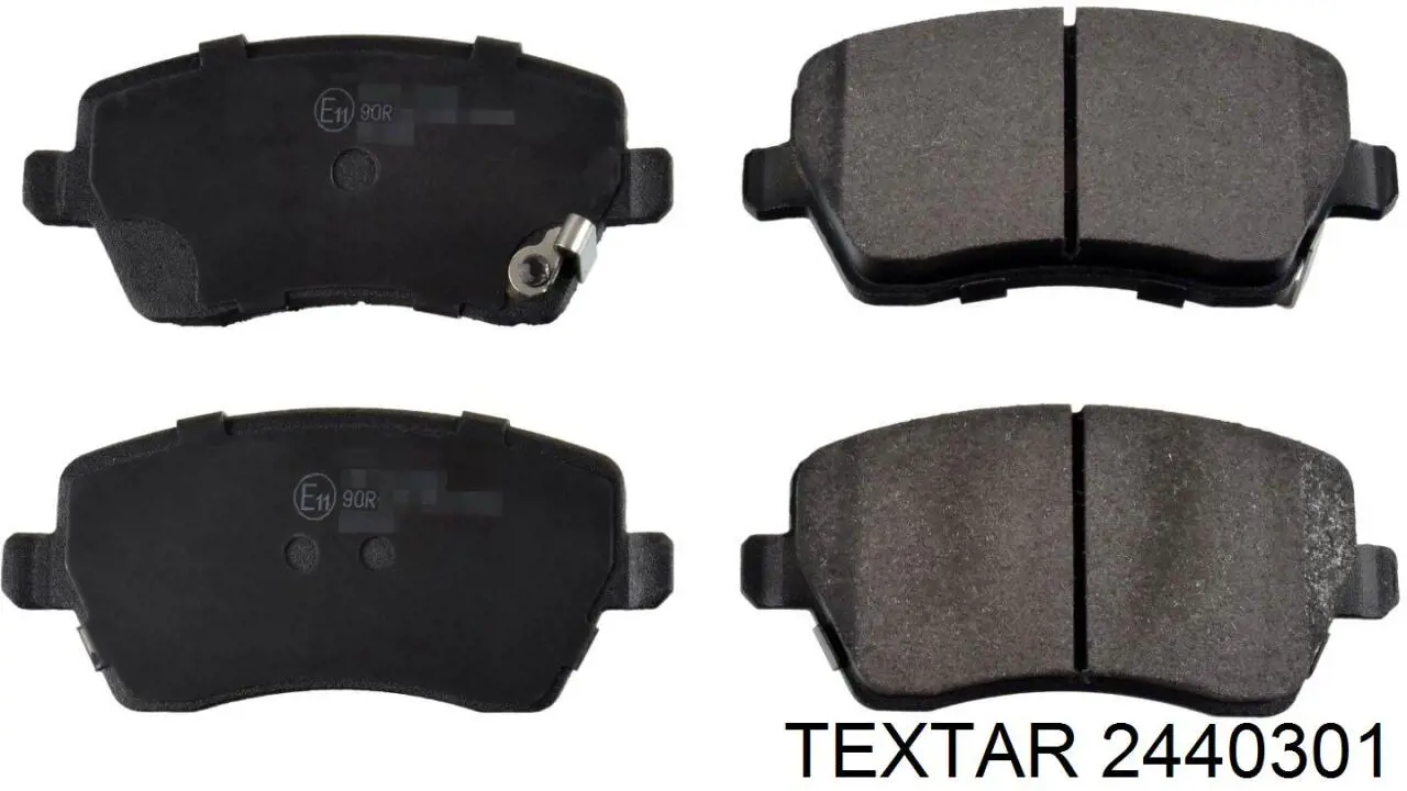 Купить 2440301 Textar Колодки тормозные