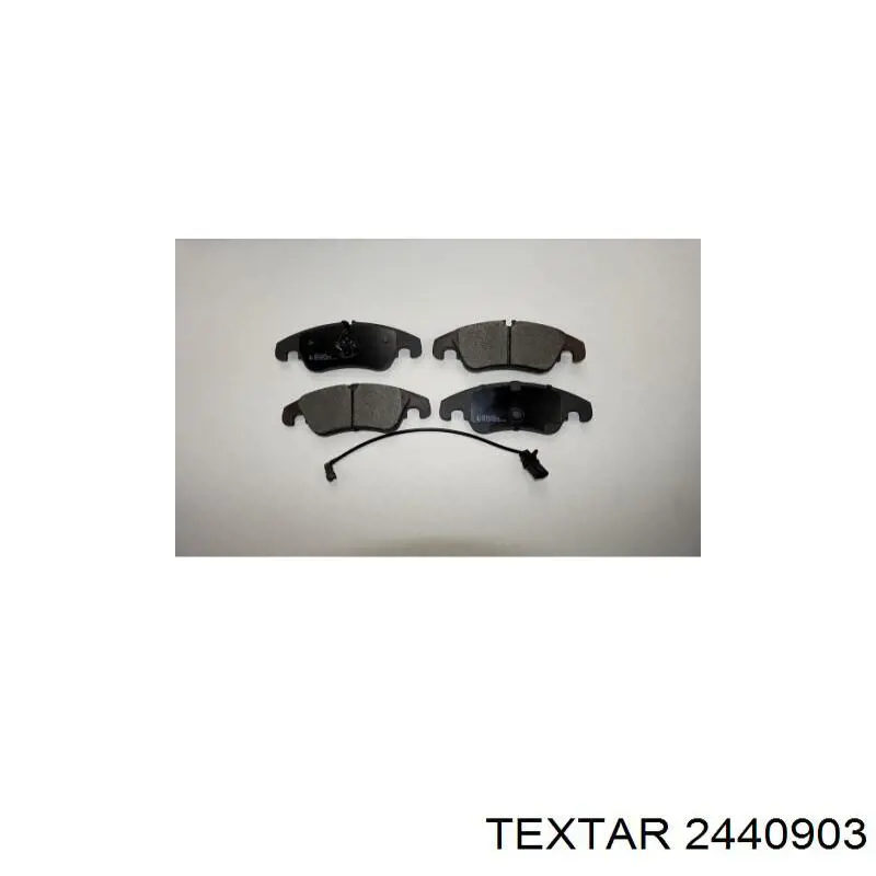 Купить 2440903 Textar Колодки тормозные