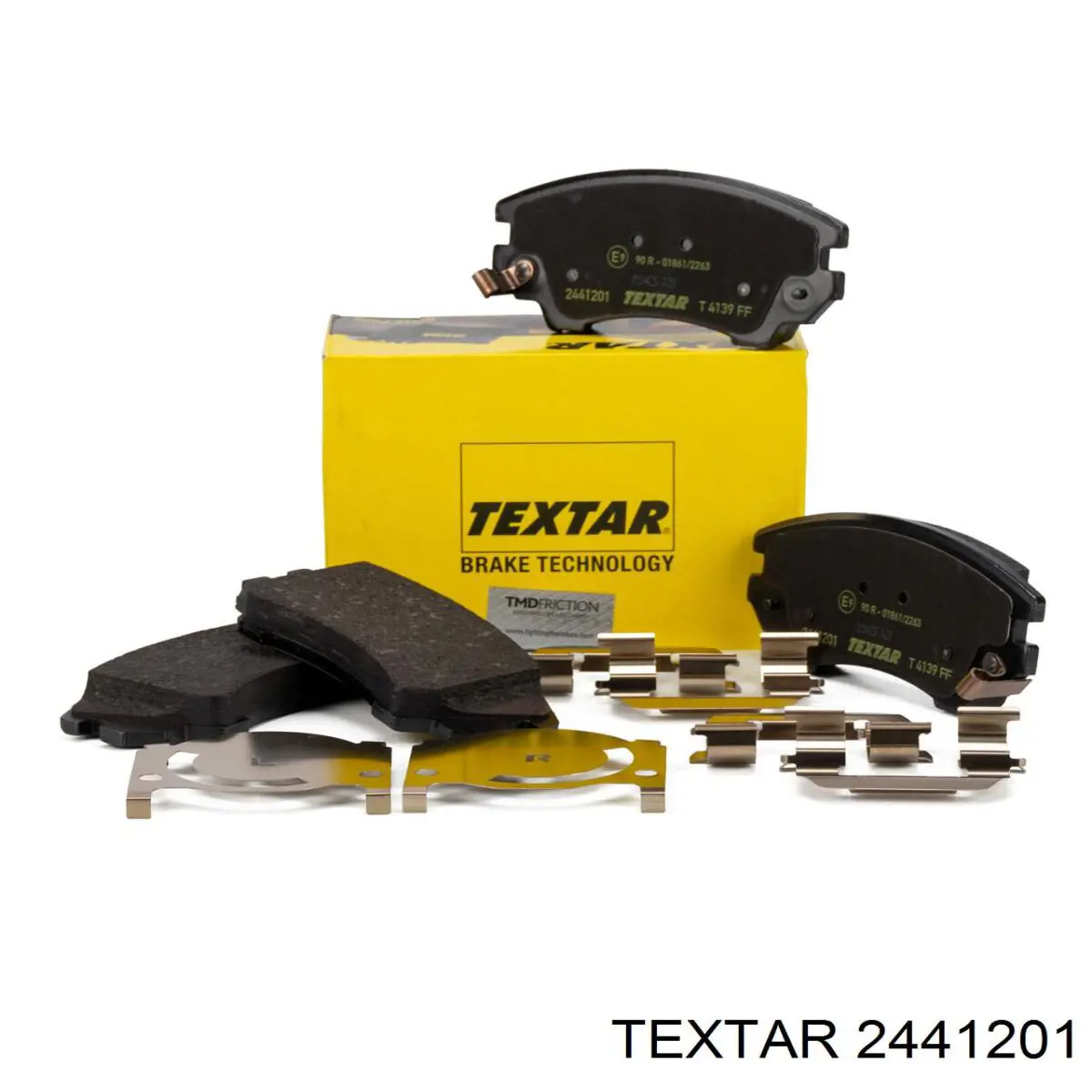 Купить 2441201 Textar Колодки тормозные