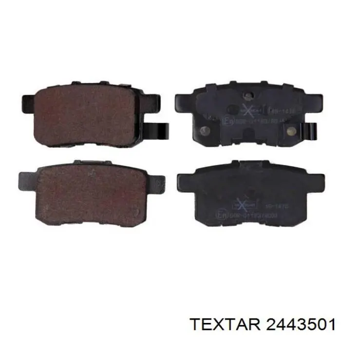Колодки дисковые  Textar 2443501 цена, от 49.47 USD