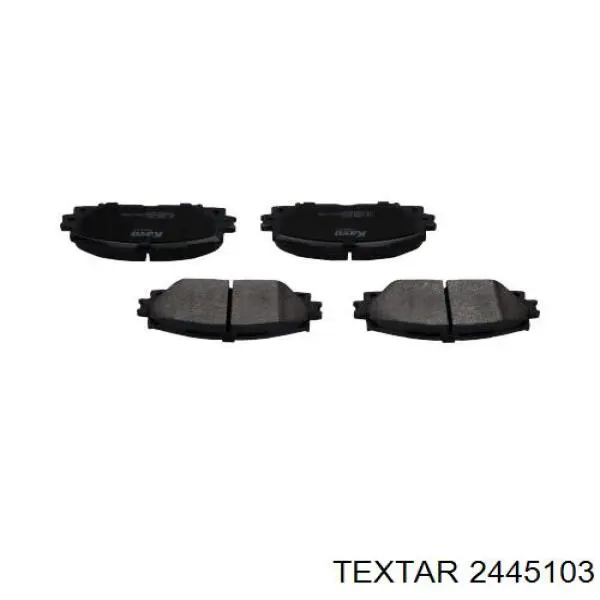 Купить 2445103 Textar Колодки тормозные