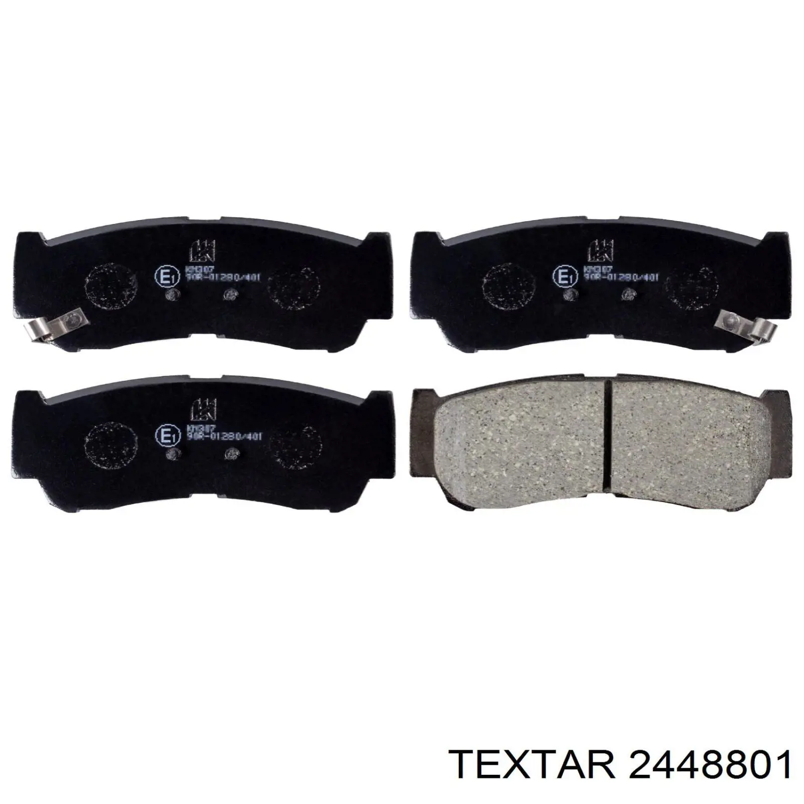 Колодки дисковые  Textar 2448801 цена, от 41.21 USD
