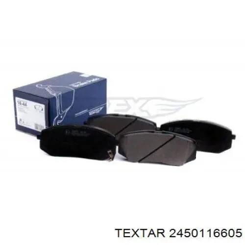 Передние тормозные колодки 2450116605 Textar