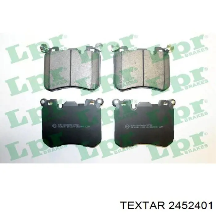 Купить 2452401 Textar Колодки тормозные
