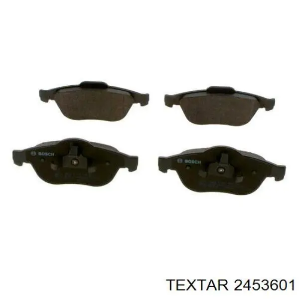 Купить 2453601 Textar Колодки тормозные