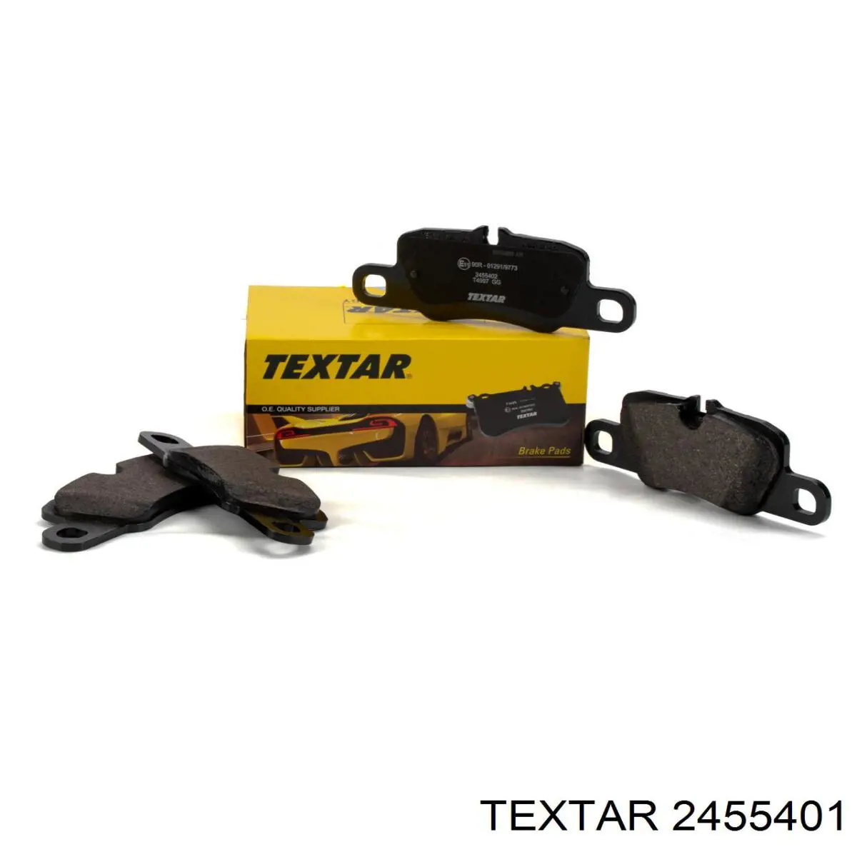 Задние тормозные колодки 2455401 Textar