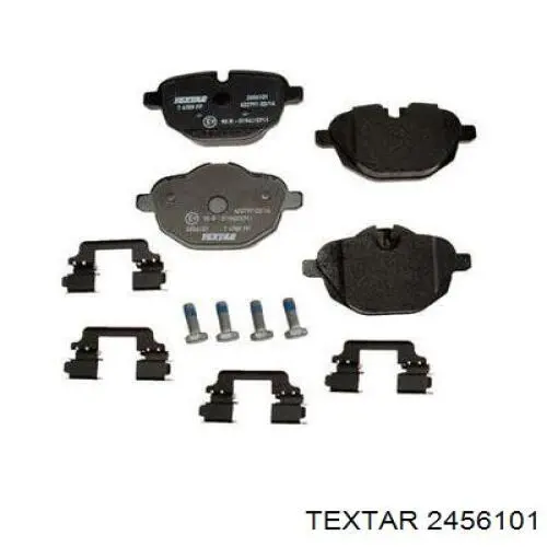 Колодки дисковые  Textar 2456101 цена, от 58.71 USD