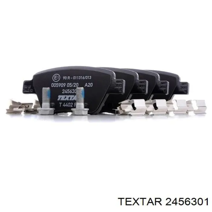 Колодки дисковые  Textar 2456301 цена, от 36.70 USD