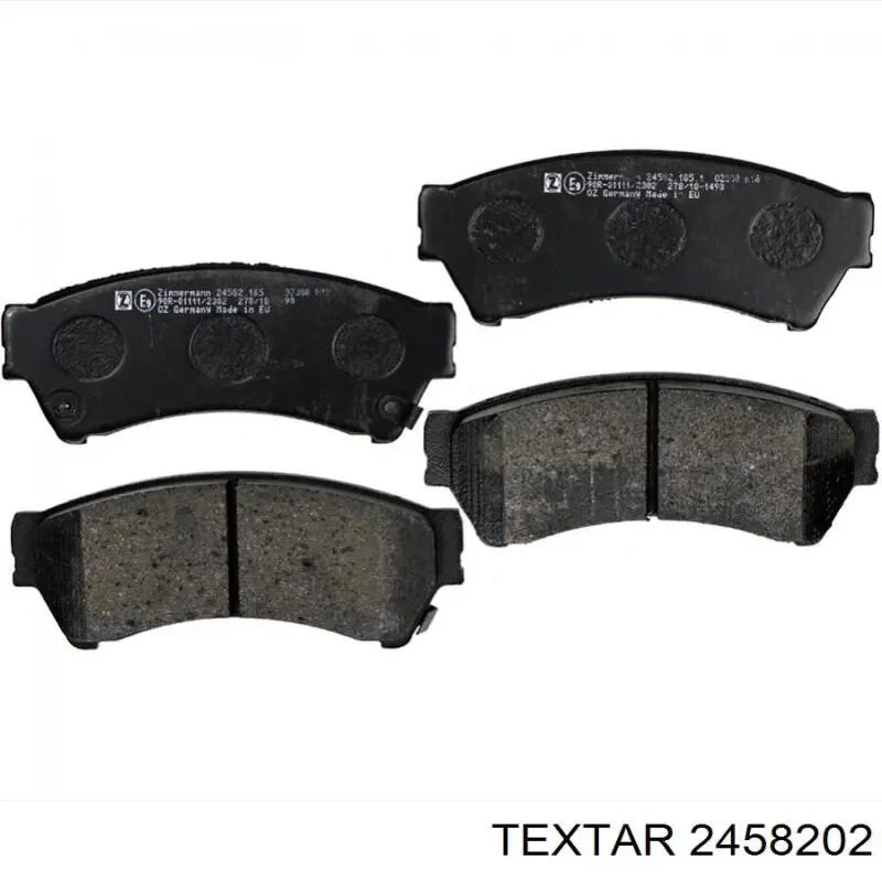Передние тормозные колодки 2458202 Textar