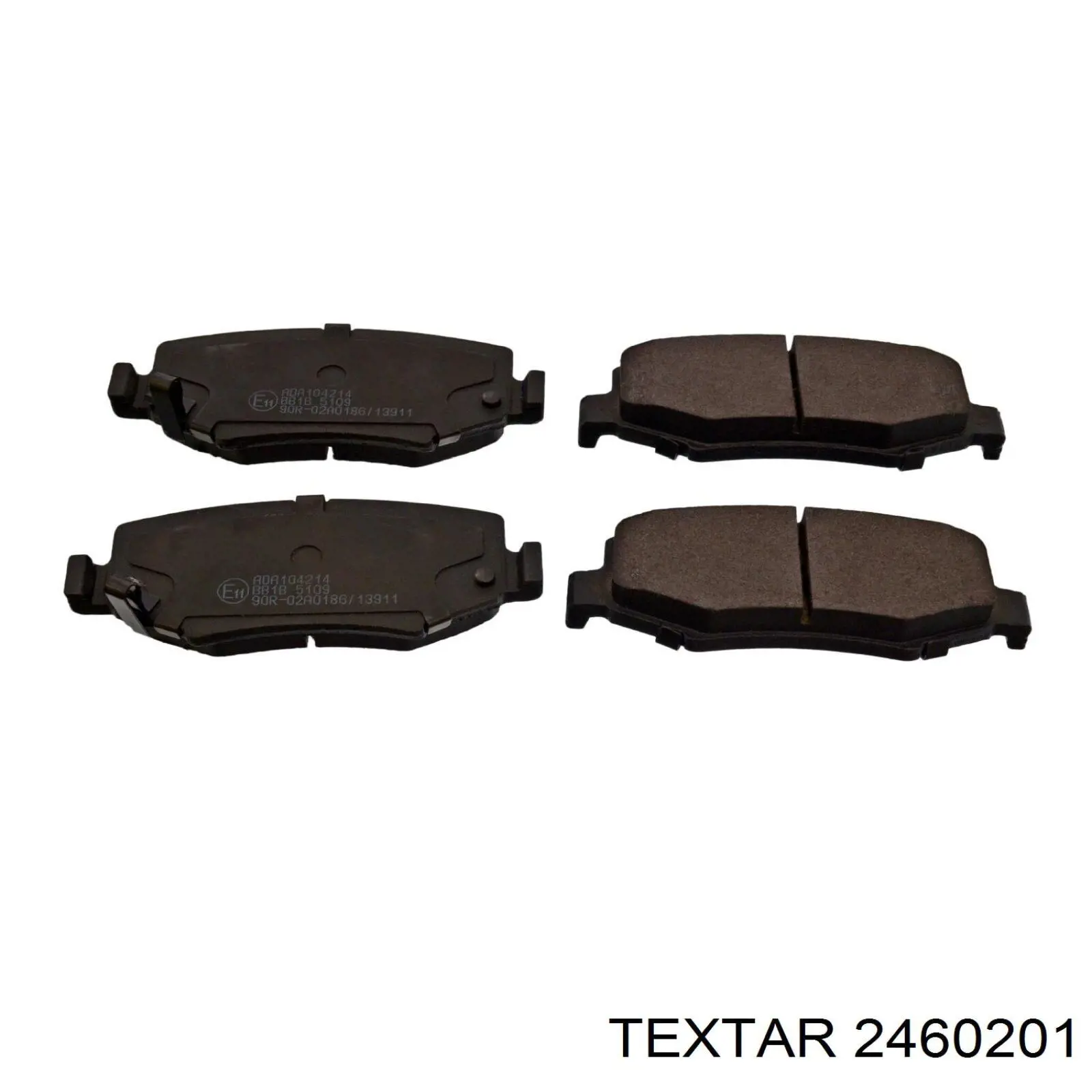 Колодки дисковые  Textar 2460201 цена, от 36.38 USD