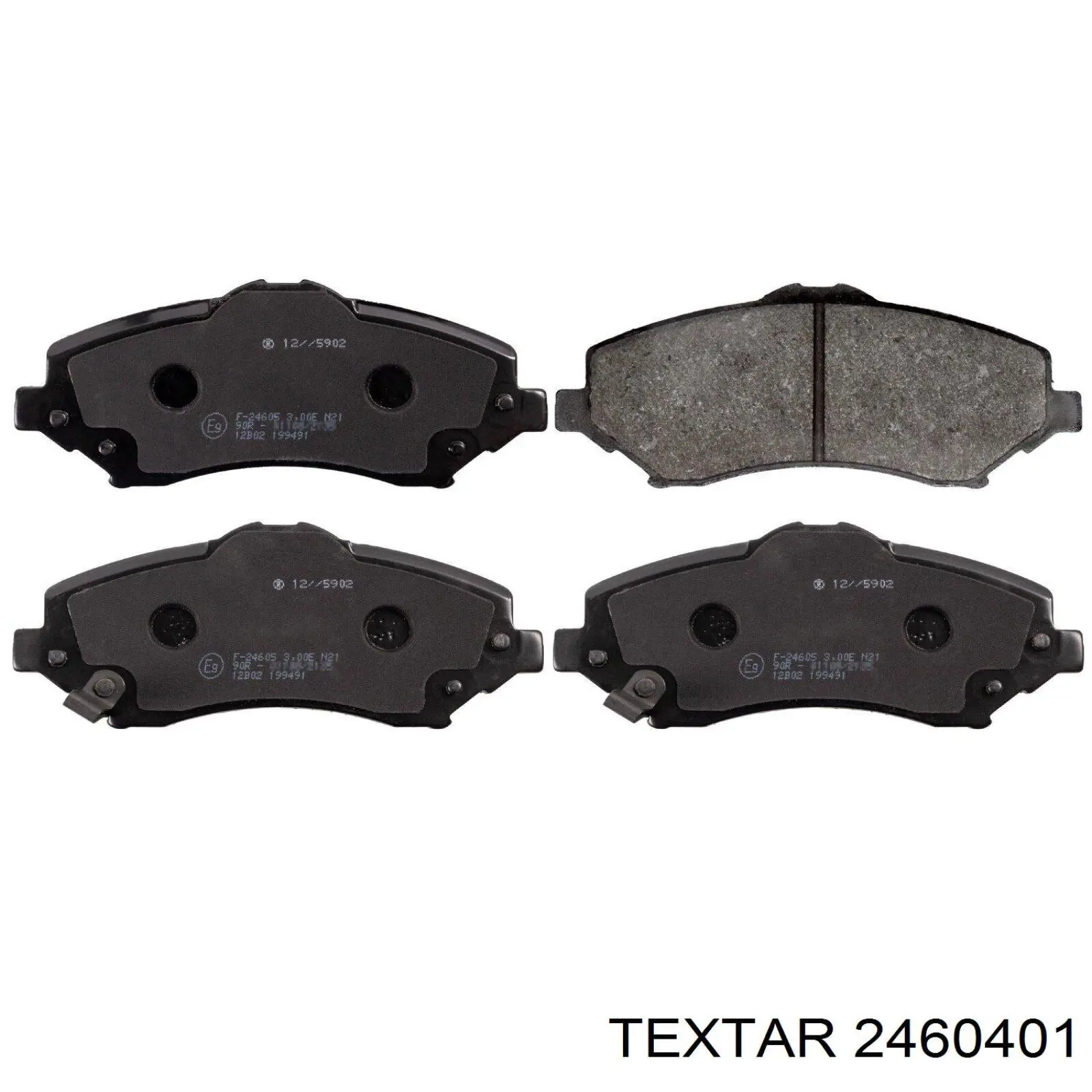 Купить 2460401 Textar Колодки тормозные