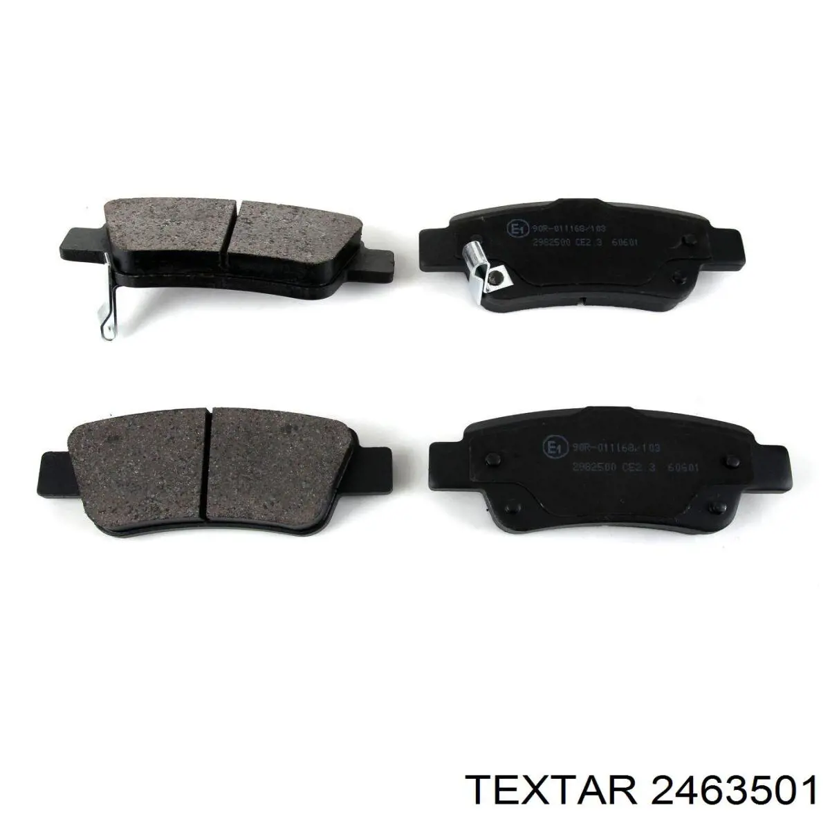 2463501 Textar Колодки тормозные дисковые комплект