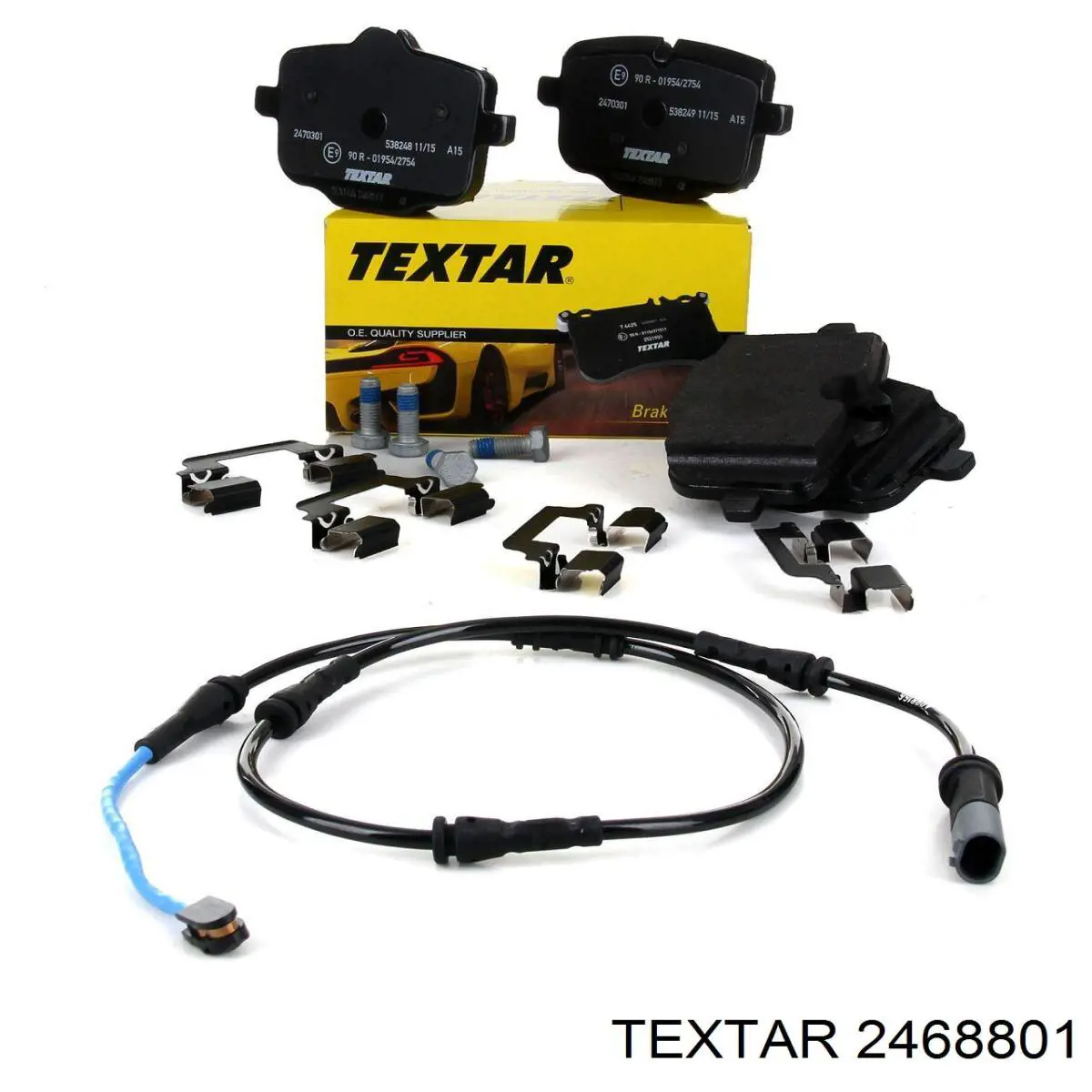 Передние тормозные колодки 2468801 Textar