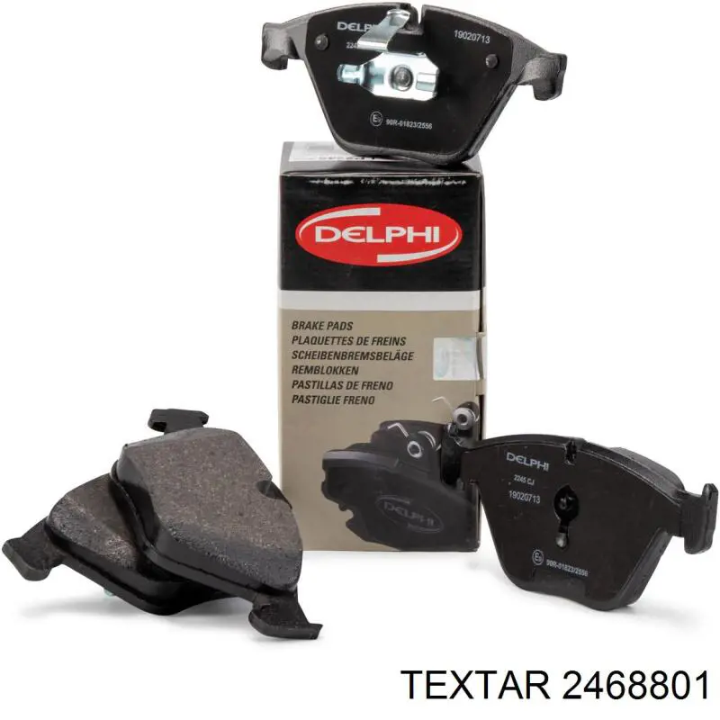 Тормозные колодки Textar 2468801