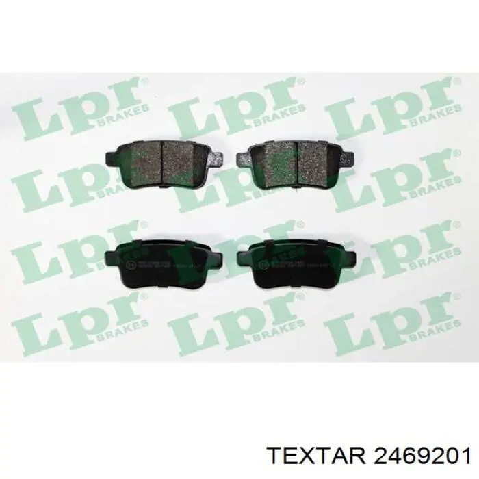 Колодки дисковые  Textar 2469201 цена, от 17.34 USD