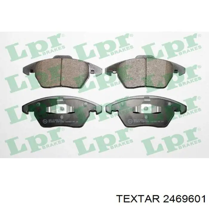 Передние тормозные колодки 2469601 Textar