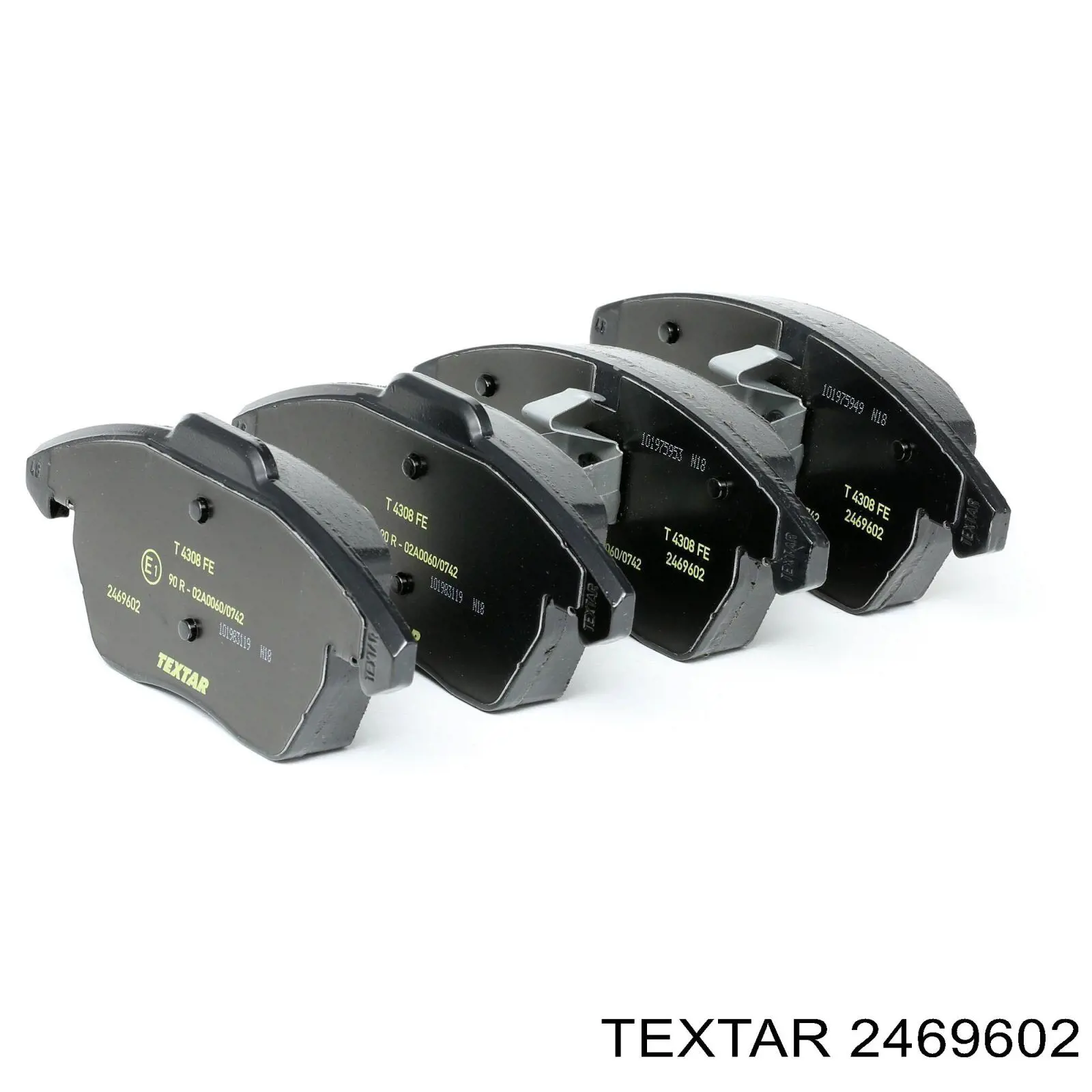 Sapatas do freio dianteiras de disco Textar 2469602 preço, a partir de 48,93 USD