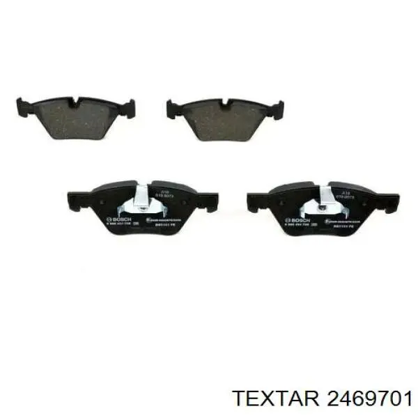 Колодки Textar 2469701 цена, от 73.93 USD