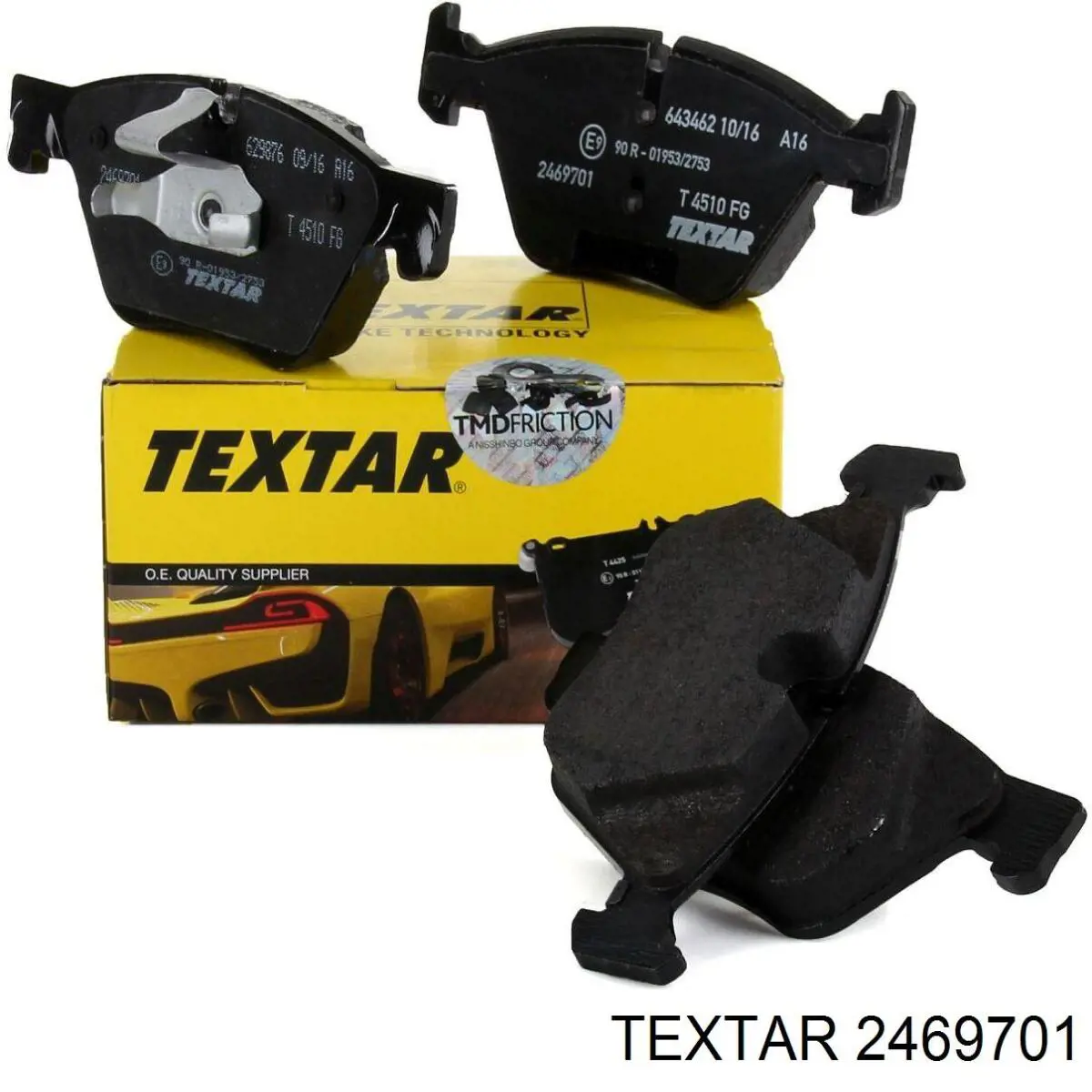 Купить 2469701 Textar Колодки тормозные