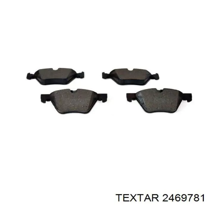 Передние тормозные колодки 2469781 Textar