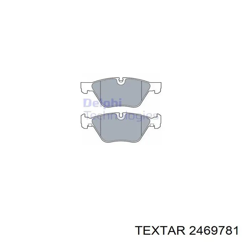 Колодки Textar 2469781 цена, от 72.68 USD