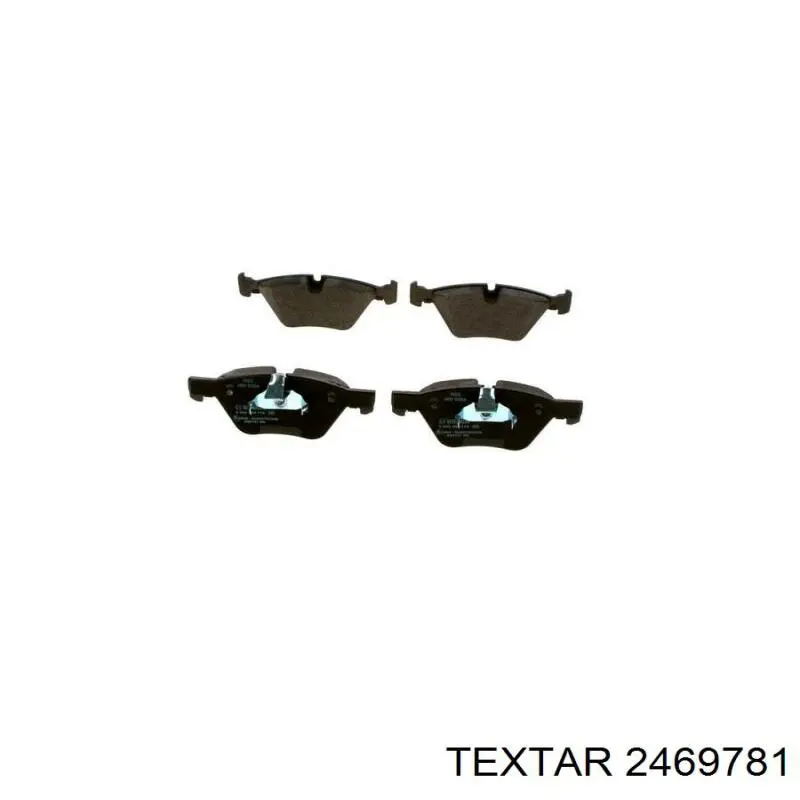 Купить 2469781 Textar Колодки тормозные