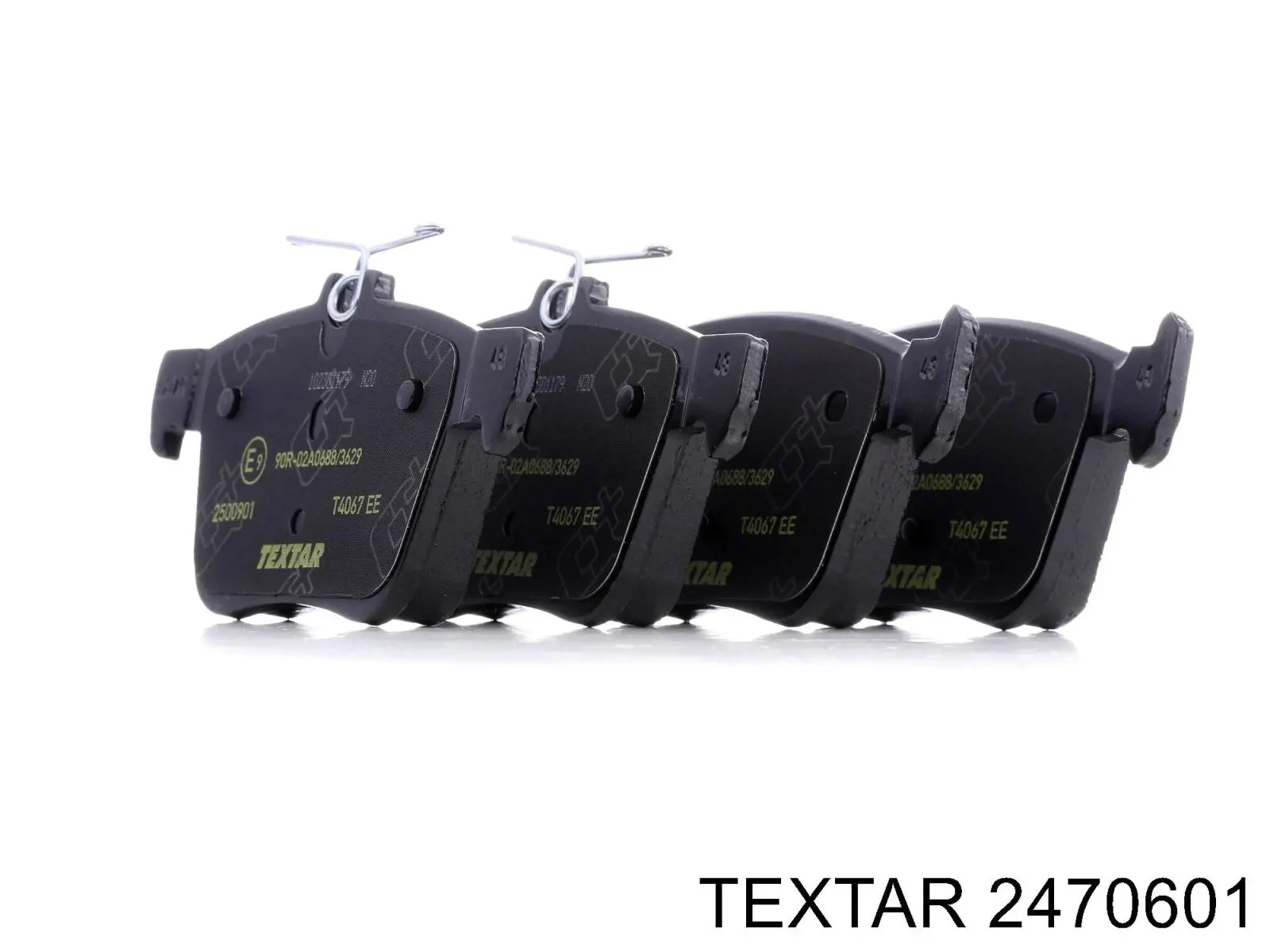 Купить 2470601 Textar Колодки тормозные