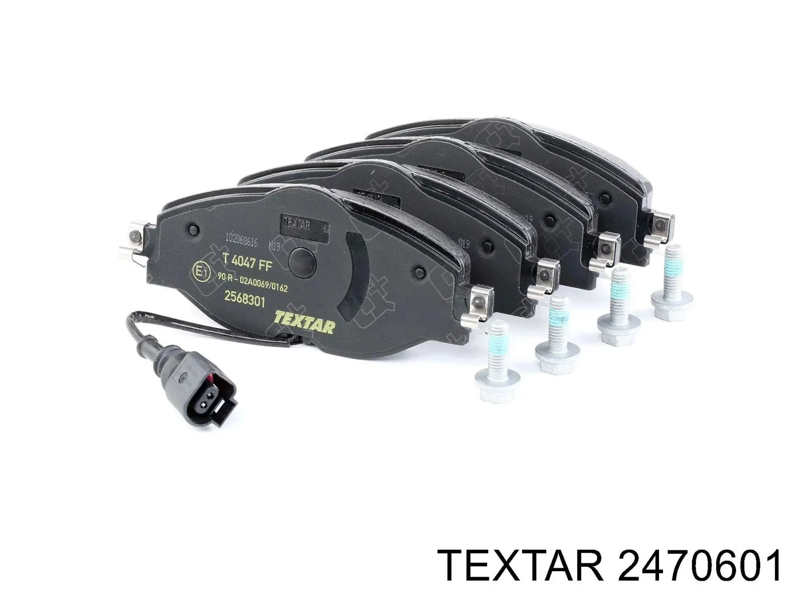 Передние тормозные колодки 2470601 Textar