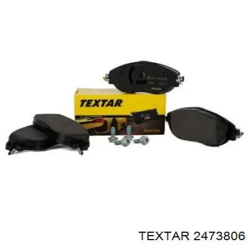 Sapatas do freio dianteiras de disco Textar 2473806 preço, a partir de 88,62 USD