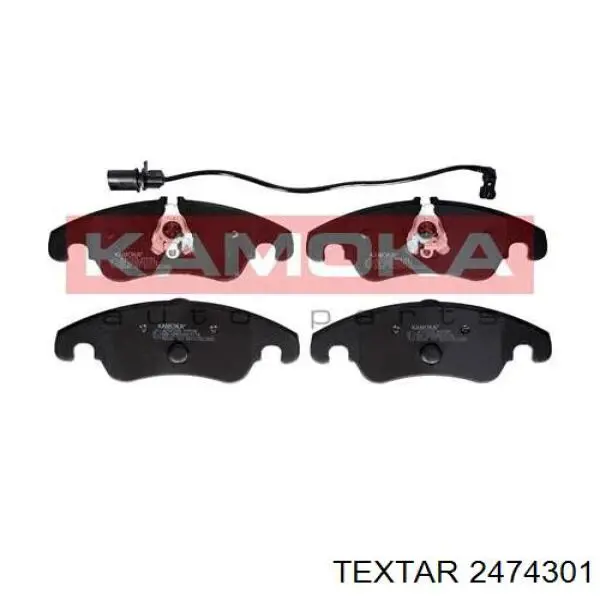 Колодки Textar 2474301 цена, от 75.56 USD