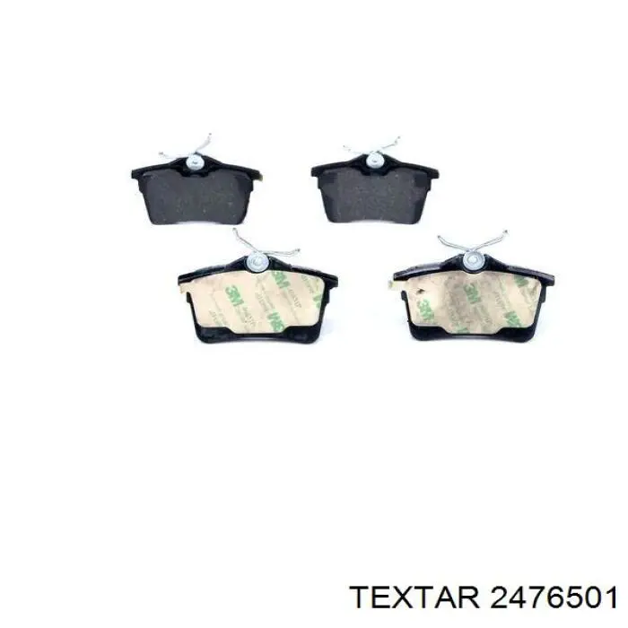 Колодки дисковые  Textar 2476501 цена, от 38.79 USD