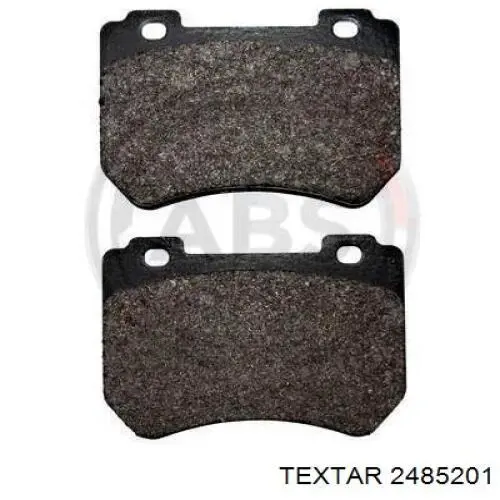 2485201 Textar Колодки передние
