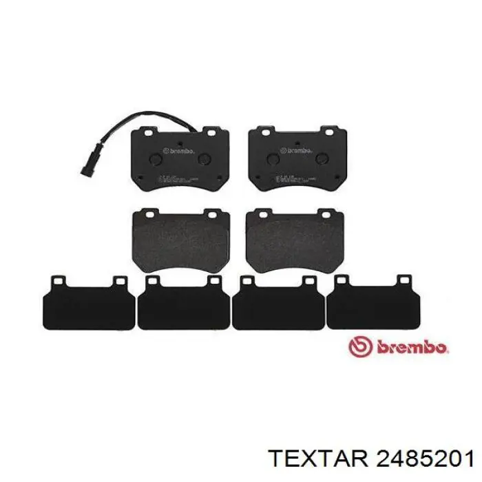 Колодки Textar 2485201 цена, от 48.64 USD