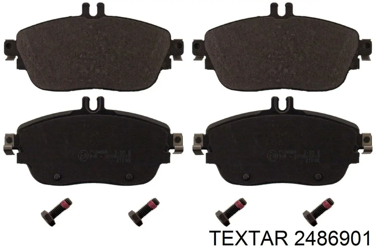 Колодки Textar 2486901 цена, от 50.27 USD