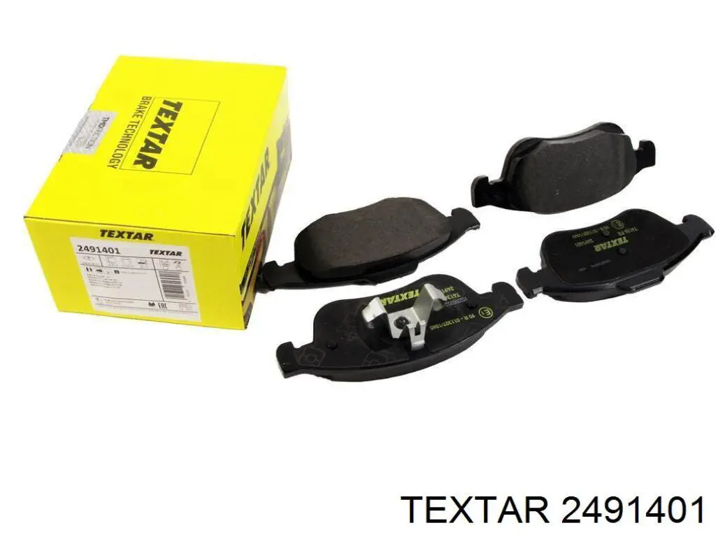 Купить 2491401 Textar Колодки тормозные