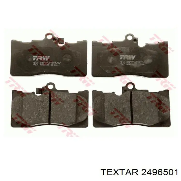 Купить 2496501 Textar Колодки тормозные
