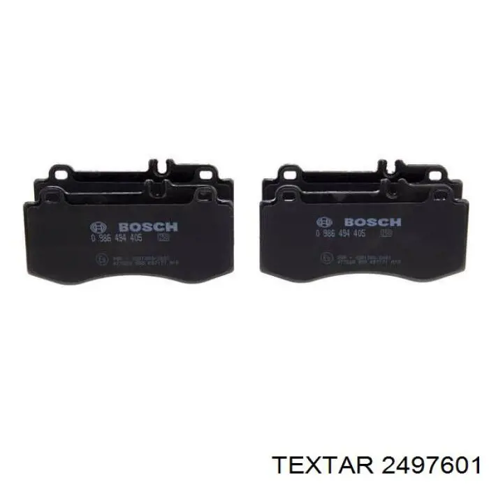 Колодки Textar 2497601 цена, от 69.50 USD