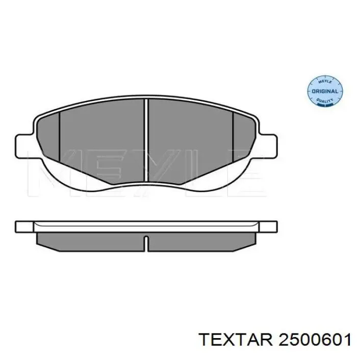 Купить 2500601 Textar Колодки тормозные