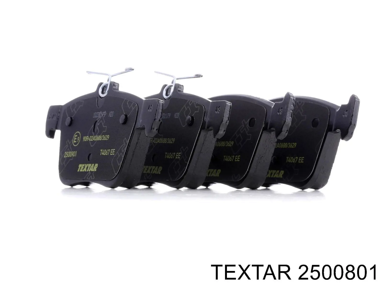 Колодки дисковые  Textar 2500801 цена, от 41.13 USD