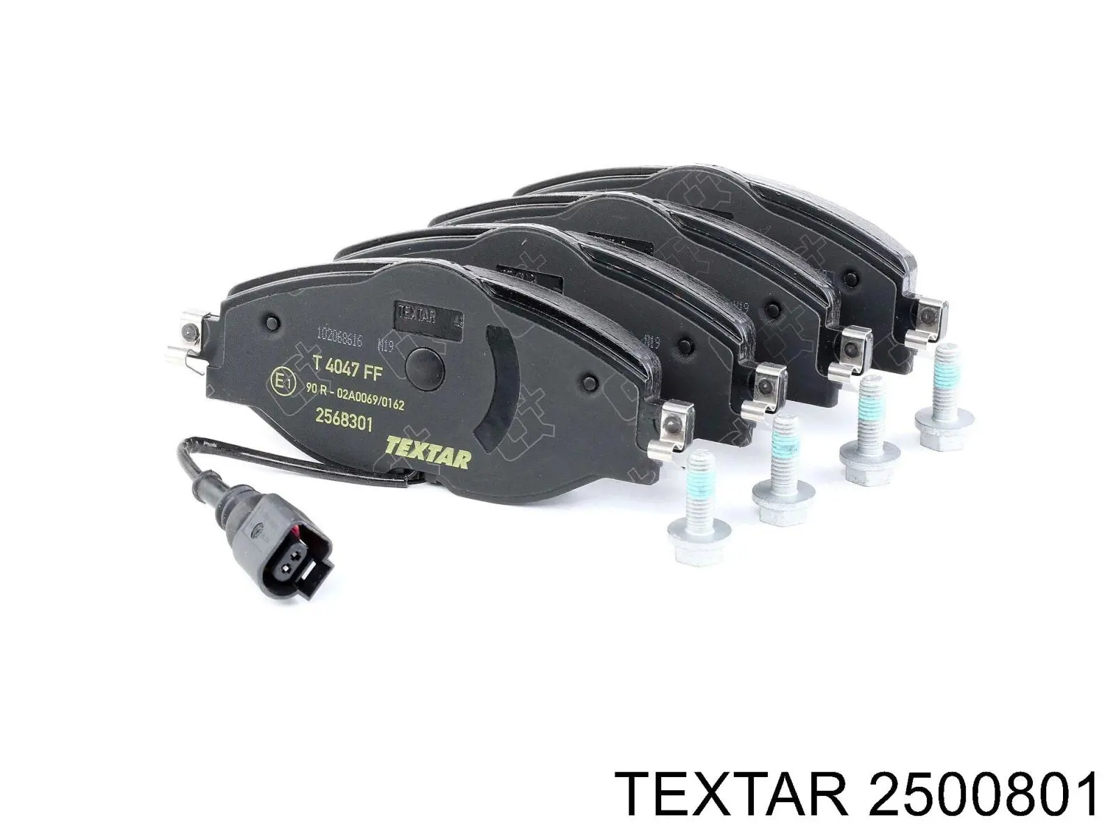 Купить 2500801 Textar Колодки тормозные задние, дисковые