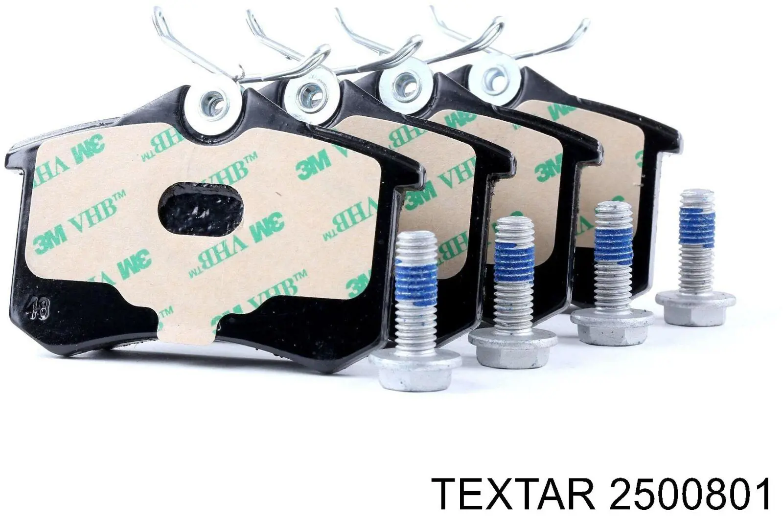 2500801 Textar Колодки тормозные дисковые комплект