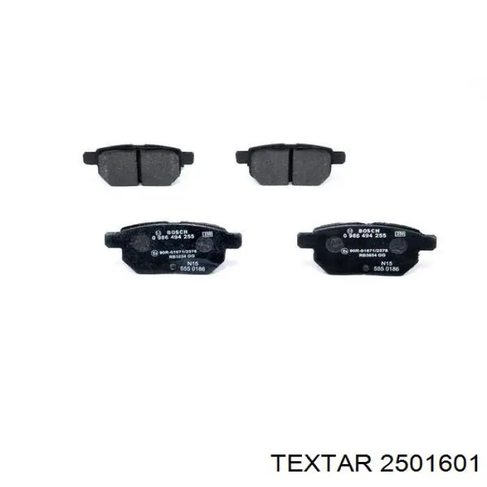 Колодки дисковые  Textar 2501601 цена, от 33.32 USD