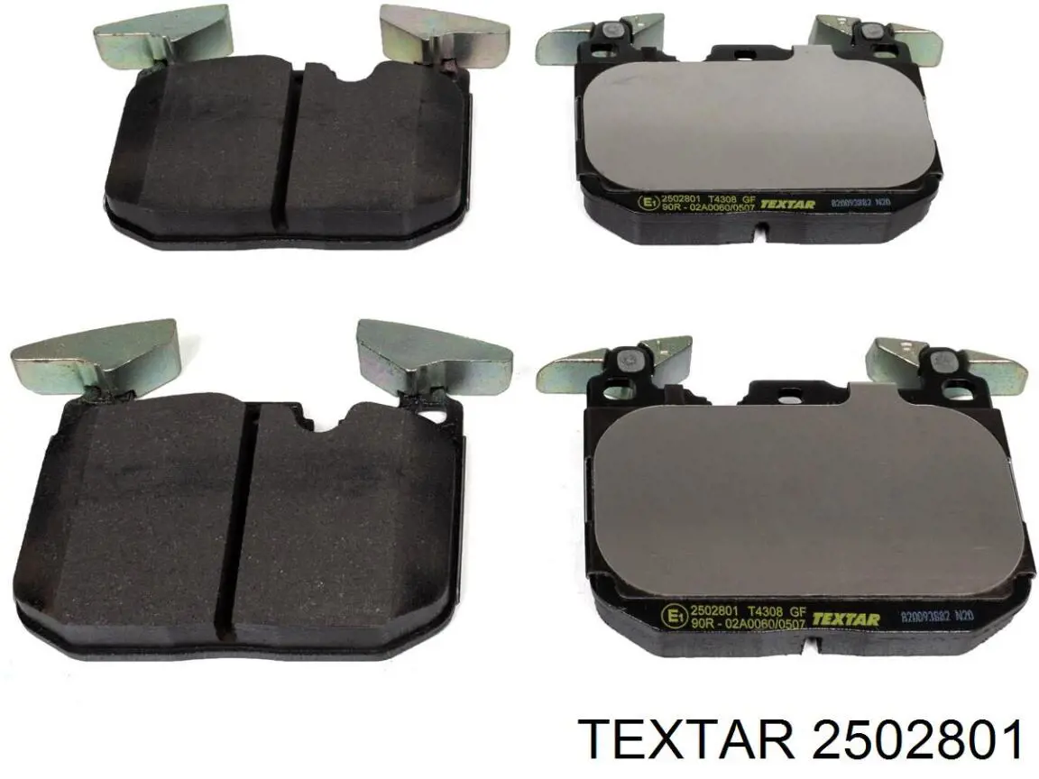 Колодки Textar 2502801 цена, от 87.26 USD
