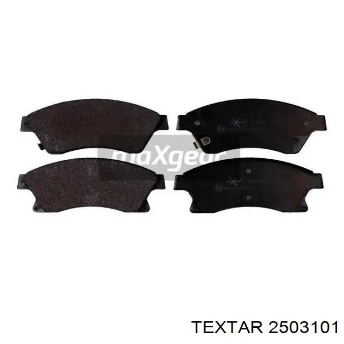 Купить 2503101 Textar Колодки тормозные