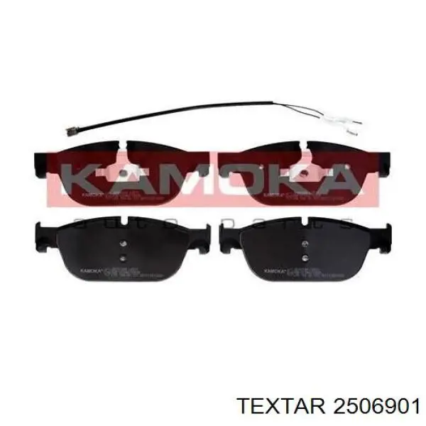 Передние тормозные колодки 2506901 Textar