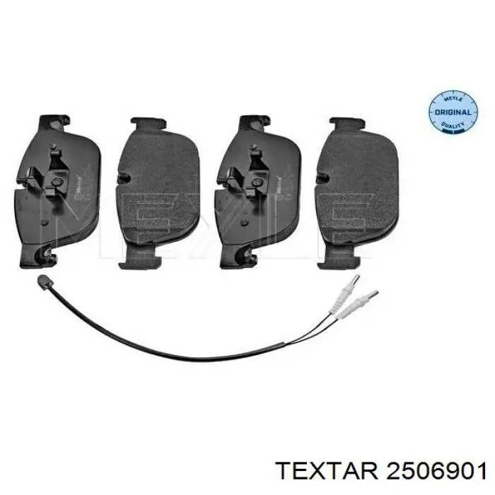Купить 2506901 Textar Колодки тормозные