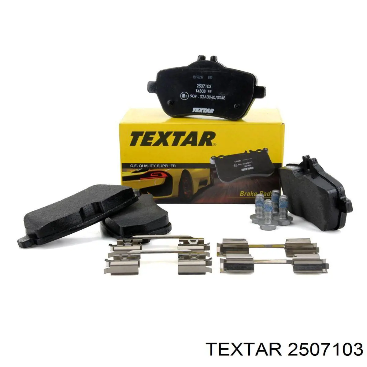 Колодки дисковые  Textar 2507103 цена, от 78.54 USD