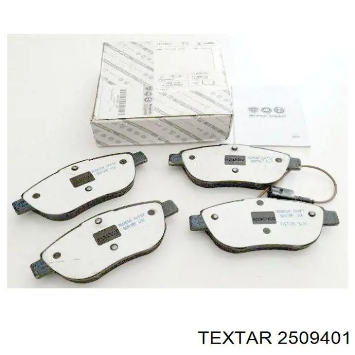 Тормозные колодки Textar 2509401